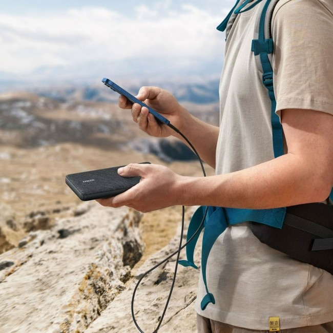 POWER BANK USB 20000MAH BLACK/A1365G11 ANKER