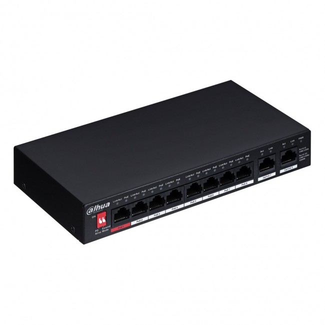 SWITCH DAHUA PFS3010-8ET-96-V2