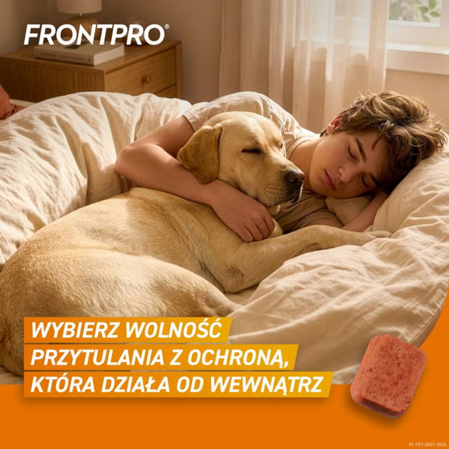 FRONTPRO Flea and tick tablets for dog ( 25-50 kg) - 3x 136mg