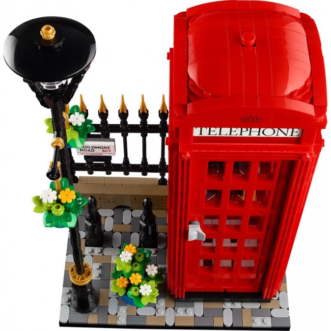 LEGO IDEAS 21347 Red London Telephone Box