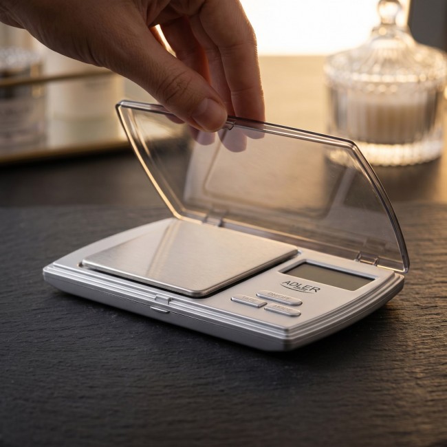 Adler AD 3161 kitchen scale White Rectangle Electronic personal scale Adler AD 3161 kitchen scale White Rectangle Electronic personal scale