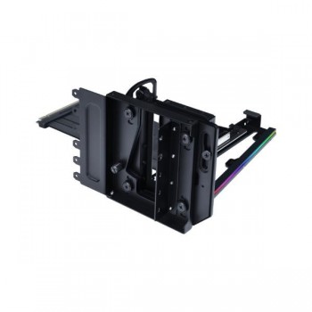 Lian Li Vertikales GPU-Halterungs-Kit VG4-5-V4, mit PCIe 5.0-Riser-Kabel - schwarz