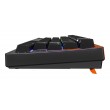 CHERRY K5 PRO TMR COMPACT keyboard Gaming USB QWERTZ German Black, Orange