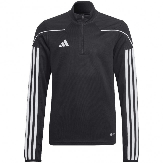 Sweatshirt for kids adidas Tiro 23 League Training Top black-white HS3487 152cm