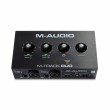 M-AUDIO M-Track Duo USB Audio interface Crystal preamplifier 16 bit 48 kHz Black