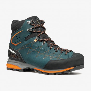 Scarpa ZODIAC TRK GTX, 42.5, Petrol - Rust Orange