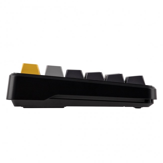 F108 Gray+Orange+Deep Gray Gasket Keyboard with Volcano RGB Switches AULA