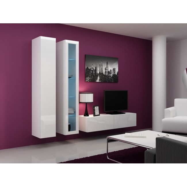 Cama Glass-case VIGO '180' 180/40/30 white/white gloss Cama Glass-case VIGO '180' 180/40/30 white/white gloss