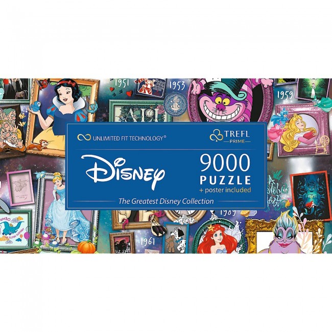 Puzzle 9000el The Greatest Disney Collection 81020 Clubs