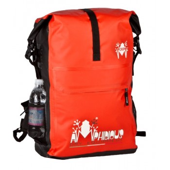 AMPHIBIOUS WATERPROOF BACKPACK OVERLAND 30L RED P/N: ZSF-1030.03