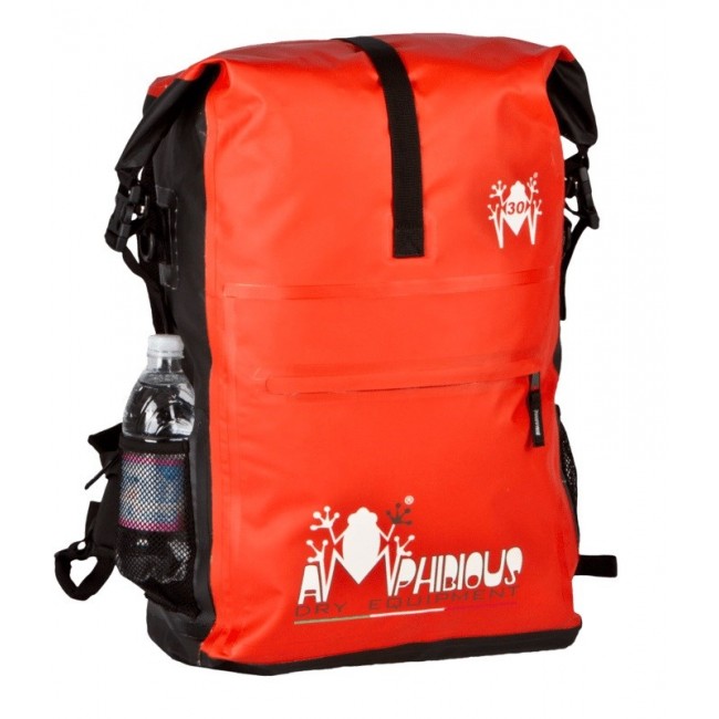 AMPHIBIOUS WATERPROOF BACKPACK OVERLAND 30L RED P/N: ZSF-1030.03 AMPHIBIOUS WATERPROOF BACKPACK OVERLAND 30L RED P/N: ZSF-1030.03