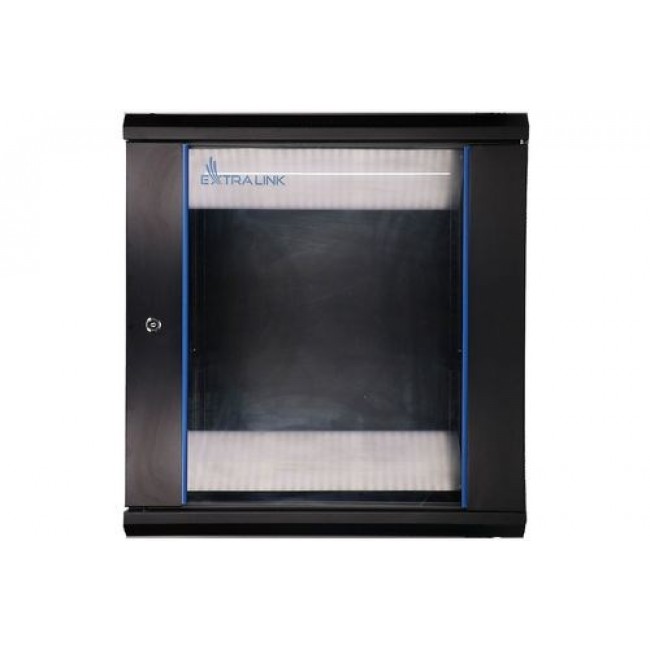 Extralink Rackmount cabinet 12U 600x450 Black wall mounted Extralink Rackmount cabinet 12U 600x450 Black wall mounted