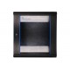 Extralink Rackmount cabinet 12U 600x450 Black wall mounted Extralink Rackmount cabinet 12U 600x450 Black wall mounted