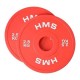 Olympic Bumper 2x2.5kg plate Red HMS CBRS25 Olympic Bumper 2x2.5kg plate Red HMS CBRS25