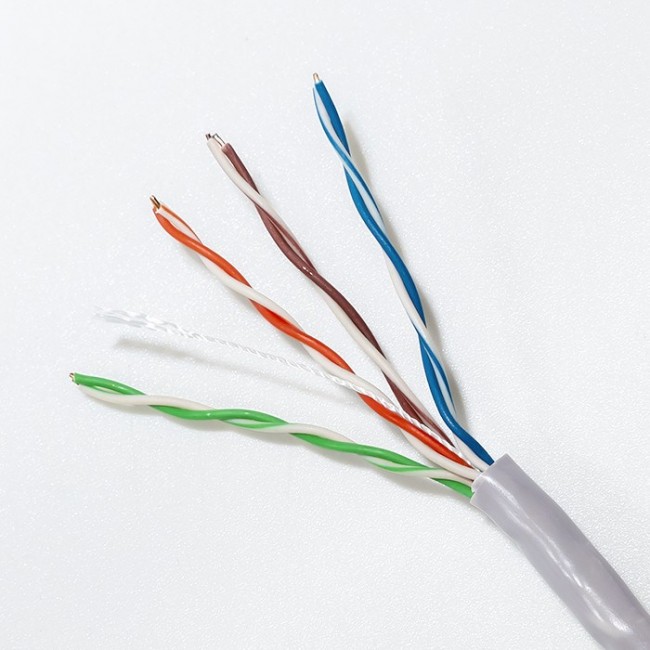 Qoltec 50358 UTP network cable| CAT5E | 305m | PVC grey Qoltec 50358 UTP network cable| CAT5E | 305m | PVC grey