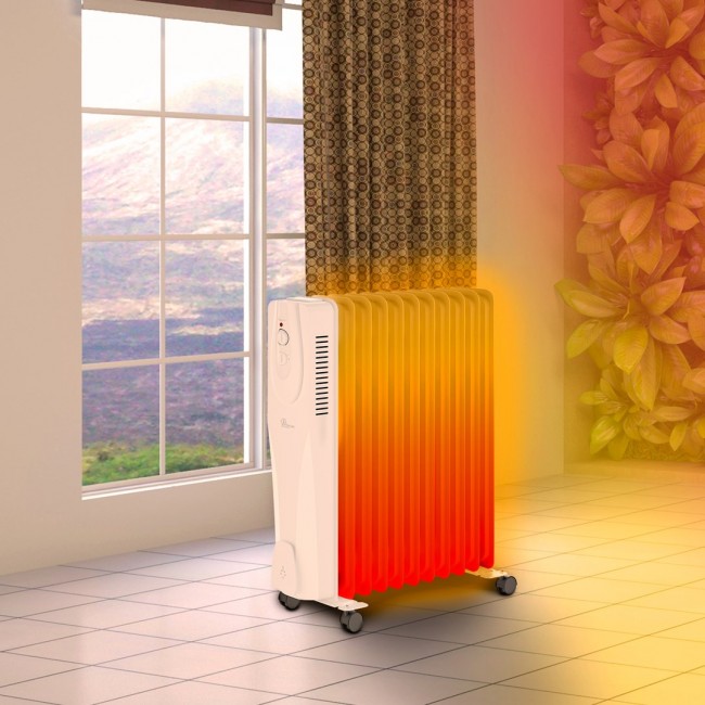 Extralink Oil filled radiator NY-25W1 2500W, 11 fins Extralink Oil filled radiator NY-25W1 2500W, 11 fins