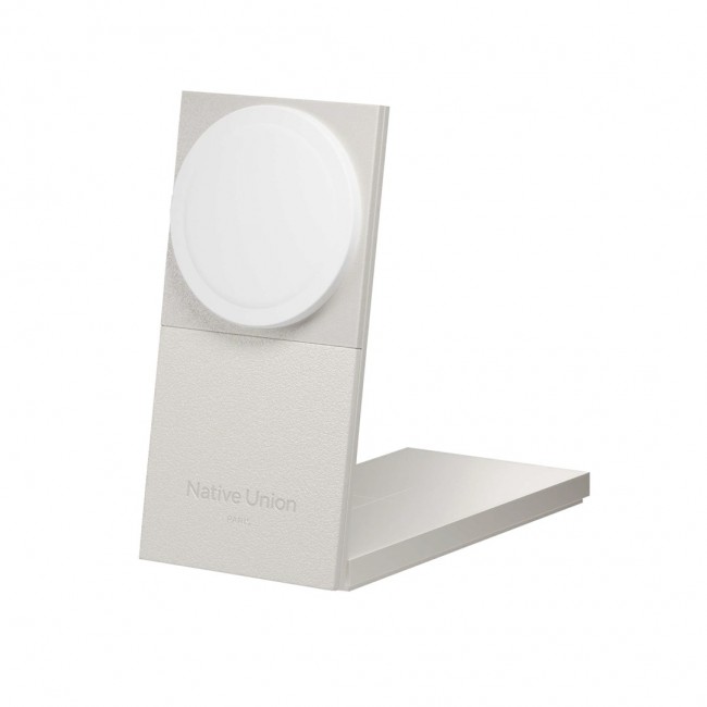 Native Union Rise 2-In-1 Qi2 Wireless Charger Sandstone