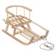 GreenBlue wooden sled, backrest, seat, cord, up to 100 kg, GB159 GreenBlue wooden sled, backrest, seat, cord, up to 100 kg, GB159