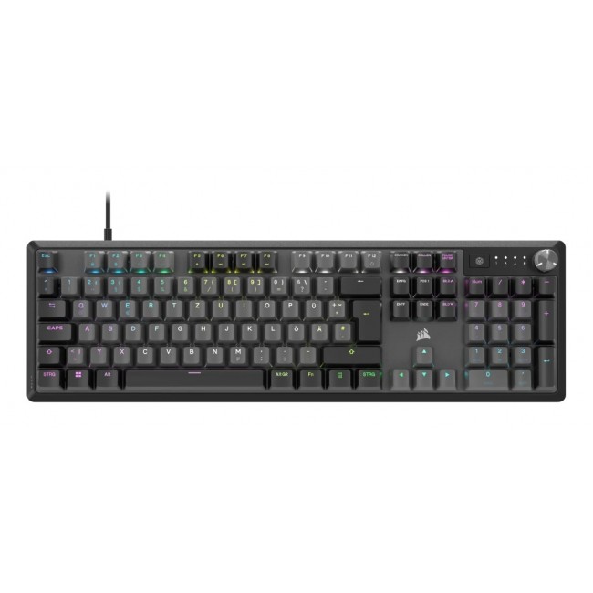 Corsair K70 CORE RGB keyboard Gaming USB QWERTZ German Grey
