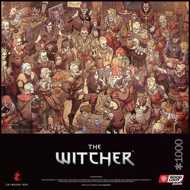 Puzzle Good Loot Gaming - The Witcher: Birthday 1000 pc(s)
