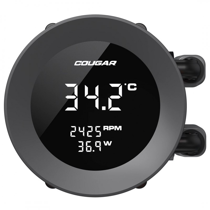 COUGAR Poseidon Vistek 360 CPU Water Cooling, ARGB, Black COUGAR Poseidon Vistek 360 CPU Water Cooling, ARGB, Black
