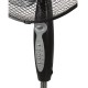 GreenBlue floor fan, 40W, 3 levels of airflow, 1.25m high 1.5m cable, with remote control and timer up to 7.5h, GB580