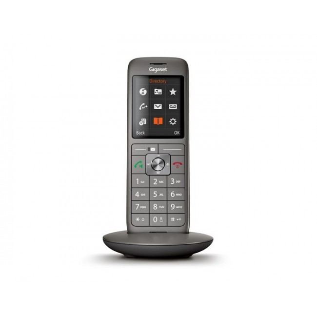 Gigaset CL660HX Analog/DECT telephone Caller ID Anthracite
