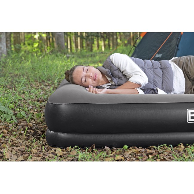 Bestway Tritech Queen Air Mattress with Built-in USB Pump 2.03 m x 1.52 m x 36 cm Bestway Tritech Queen Air Mattress with Built-in USB Pump 2.03 m x 1.52 m x 36 cm