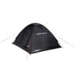 High Peak Beaver 3 Black, Red Pyramid tent 10320