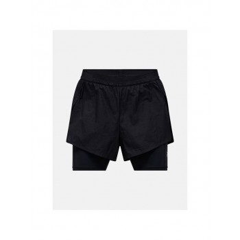 Szorty damskie PEAK PERFORMANCE W Discover 2-In-1 Shorts kolor czarny - L