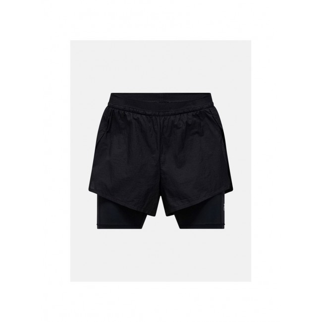 Szorty damskie PEAK PERFORMANCE W Discover 2-In-1 Shorts kolor czarny - L