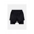 Szorty damskie PEAK PERFORMANCE W Discover 2-In-1 Shorts kolor czarny - L