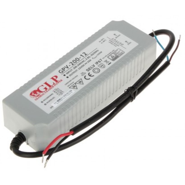 Switching Power Supply 12V/16A/GPV