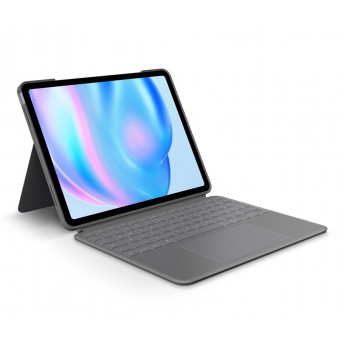 Logitech Combo Touch QWERTZ German Smart Connector Grey