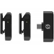 R DE Wireless Micro - 2-channel digital wireless system, USB-C, black