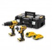 DeWALT DCK2060D2T-QW power screwdriver/impact driver Yellow