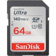 SD Card 64GB SanDisk SDXC UHS-I 140MB/sec