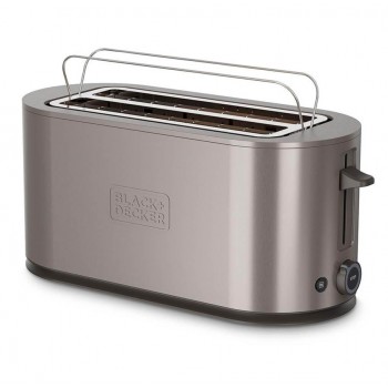 Toaster with bun warmer Black+Decker BXTO1501E 1500W