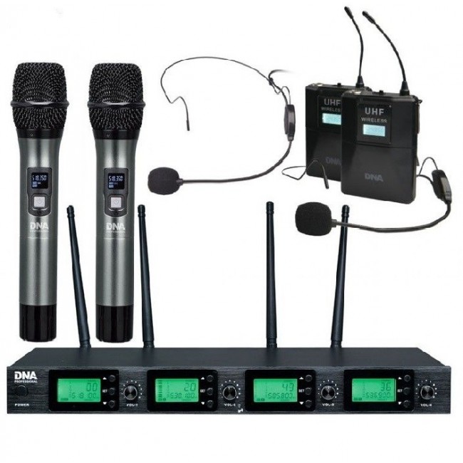 DNA RV-4 MIX - wireless microphone system DNA RV-4 MIX - wireless microphone system