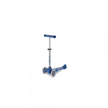Mini Micro Deluxe Galaxy Glitter LED Navy Blue scooter
