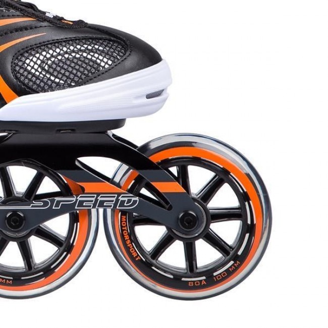 INLINE SKATES NILS EXTREME NA1060S BLACK-ORANGE SIZE. 41 INLINE SKATES NILS EXTREME NA1060S BLACK-ORANGE SIZE. 41