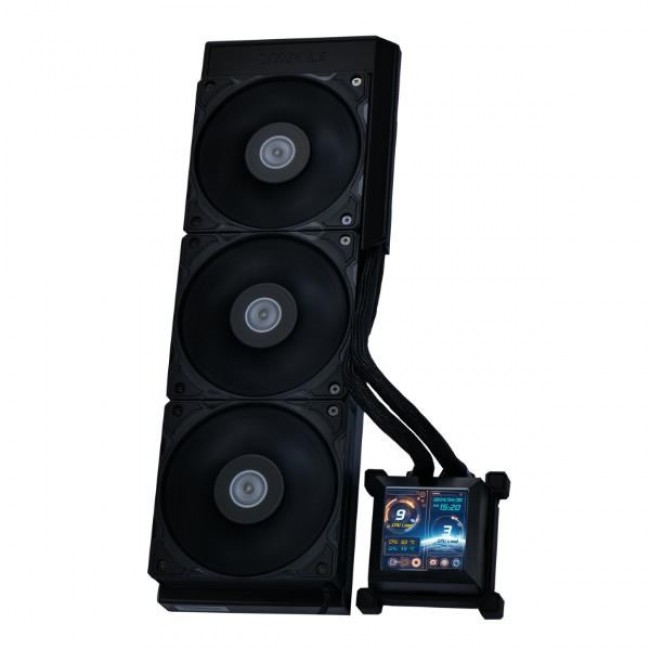 Lian Li HydroShift LCD 360S Computer case All-in-one liquid cooler 12 cm Black Lian Li HydroShift LCD 360S Computer case All-in-one liquid cooler 12 cm Black