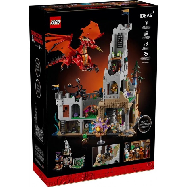 LEGO IDEAS 21348 Dungeons & Dragons: Red Dragon s Tale