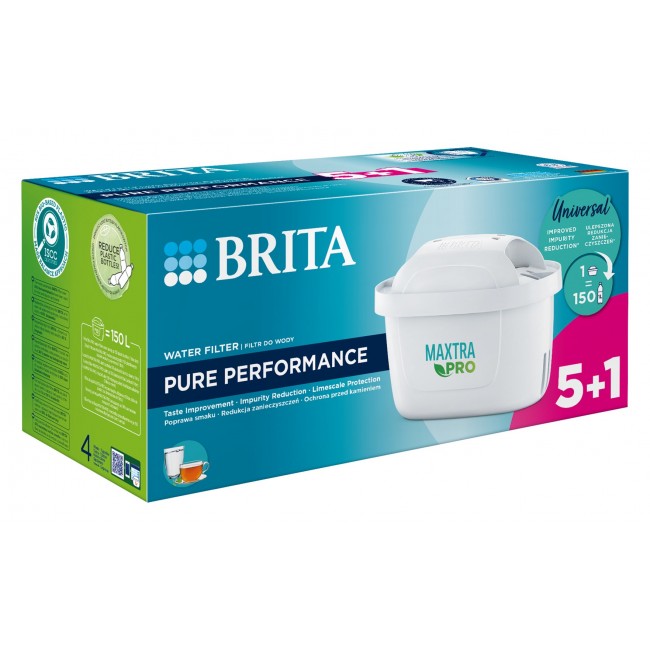 Brita MX+ Pro Pure Performance filter 5+1 pcs Brita MX+ Pro Pure Performance filter 5+1 pcs