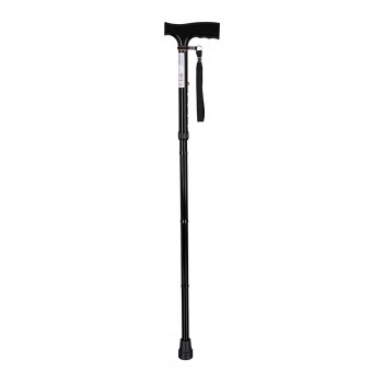Folding walking stick ACTIONMED black