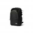 R DE backpack Rucksack Black Alcantara, Polyester R DE backpack Rucksack Black Alcantara, Polyester
