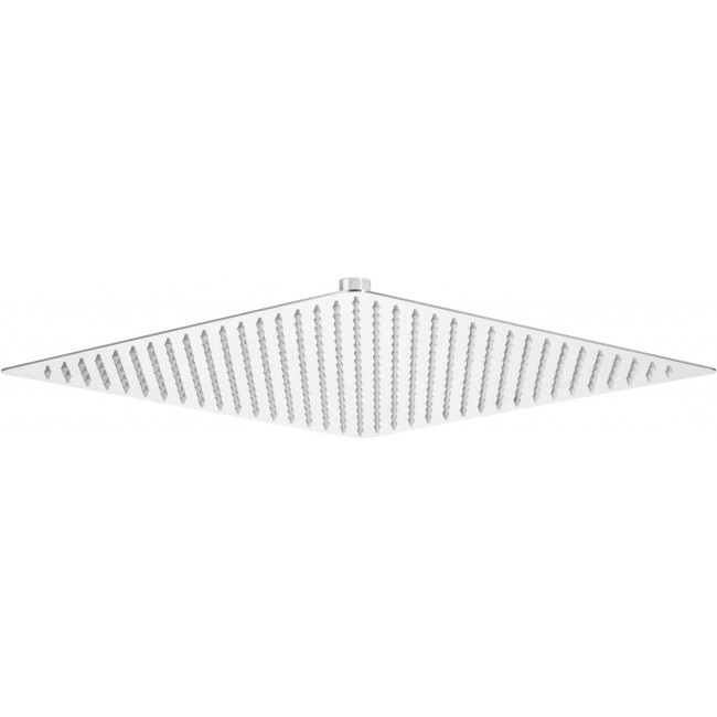 Steel shower head - 400x400 mm