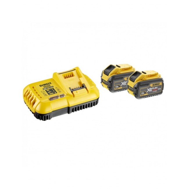 DEWALT BATTERY 2x18V 9.0Ah +CHARGER DEWALT BATTERY 2x18V 9.0Ah +CHARGER