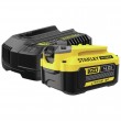 Stanley FATMAX SFMCB14M1-QW cordless tool battery / charger Battery & charger set Stanley FATMAX SFMCB14M1-QW cordless tool battery / charger Battery & charger set