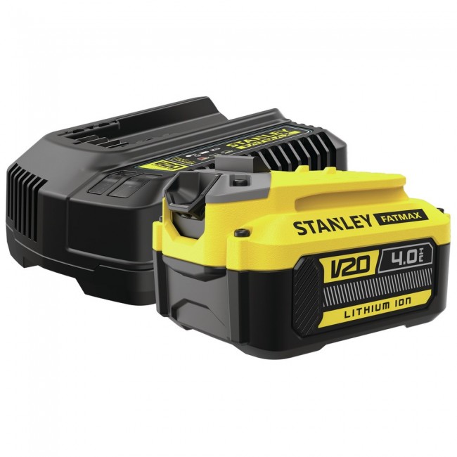 Stanley FATMAX SFMCB14M1-QW cordless tool battery / charger Battery & charger set Stanley FATMAX SFMCB14M1-QW cordless tool battery / charger Battery & charger set